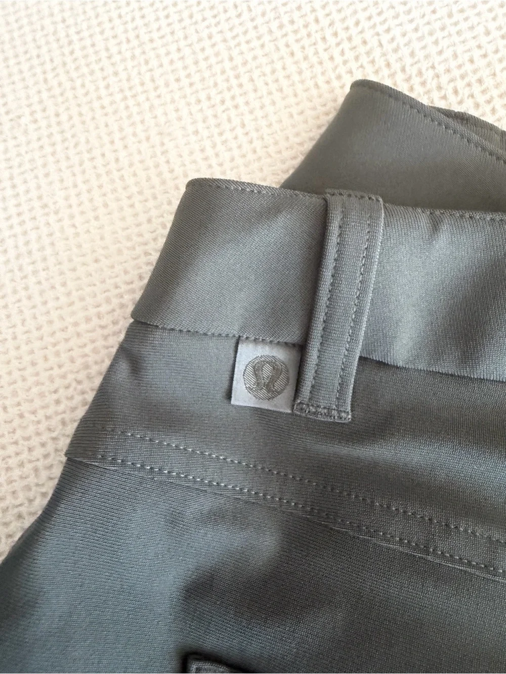 Lululemon ABC Warpstreme Men's Olive Green Stretch Pants